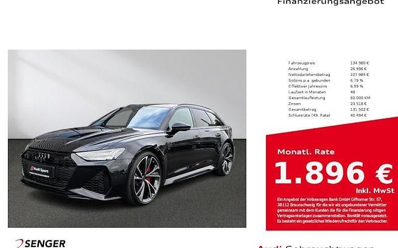 Gebraucht Audi RS6 Ambiente 600 PS (441 kW) 2026 Schwarz Kombi