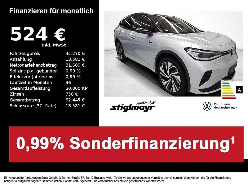 Scale silver metallic Gebraucht 2024 VW ID.4 GTX SUV | 45.270 € (Superpreis) - Bild 1/4