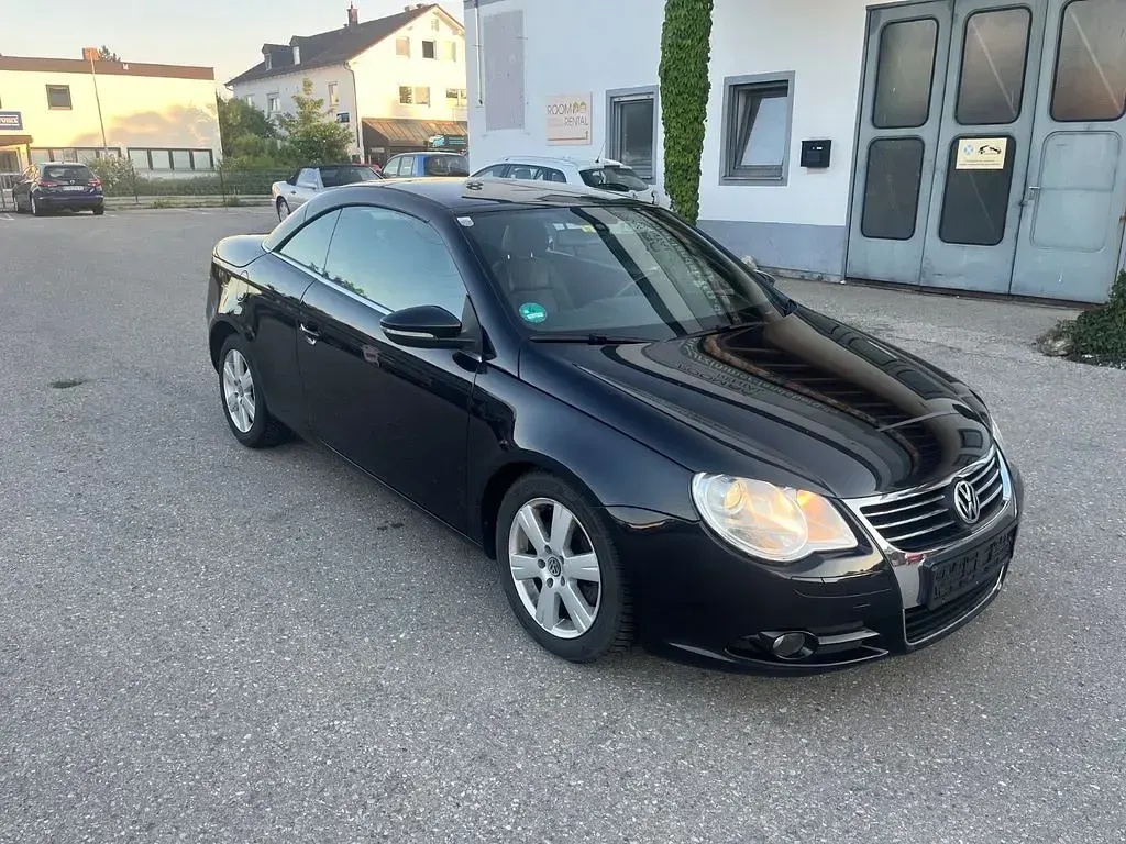 Gebraucht VW Eos Edition 160 PS (117 kW) 2009 Schwarz Cabrio