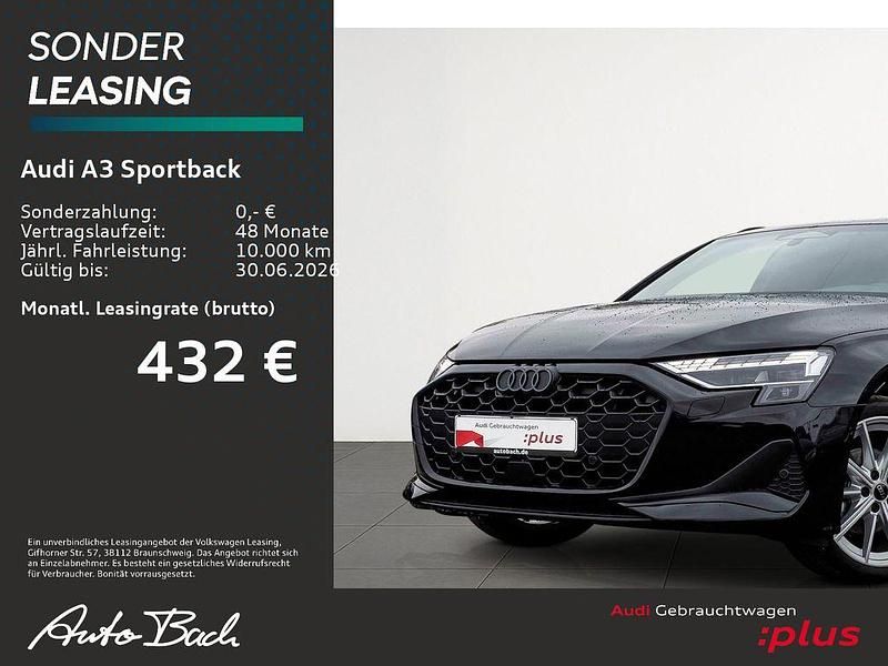 Gebraucht Audi A3 Advanced 150 PS (110 kW) 2025 Mythosschwarz metallic Limousine