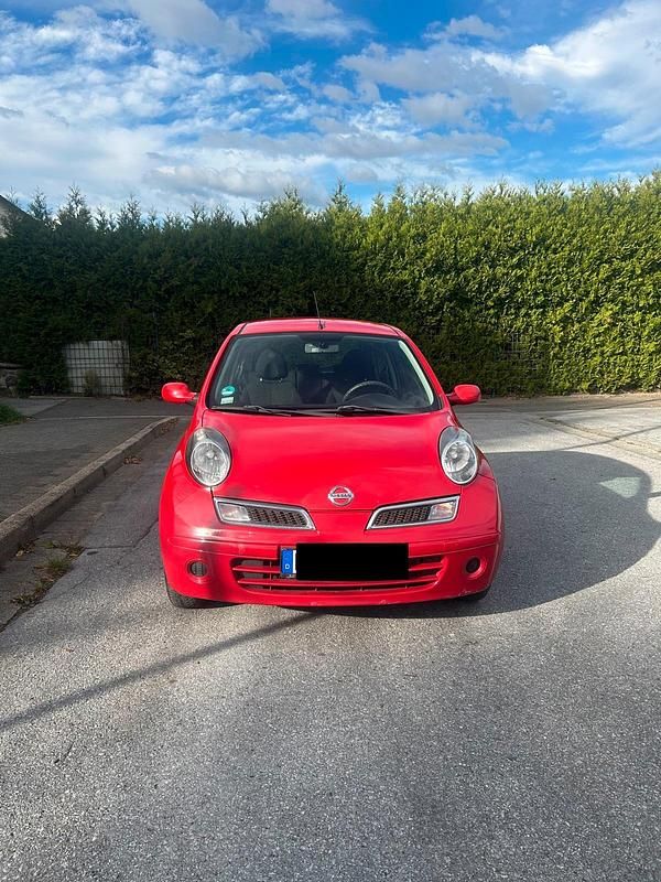 Rot Gebraucht 2008 Nissan Micra Kleinwagen | 1.500 € (Fairer Preis) - Bild 1/4