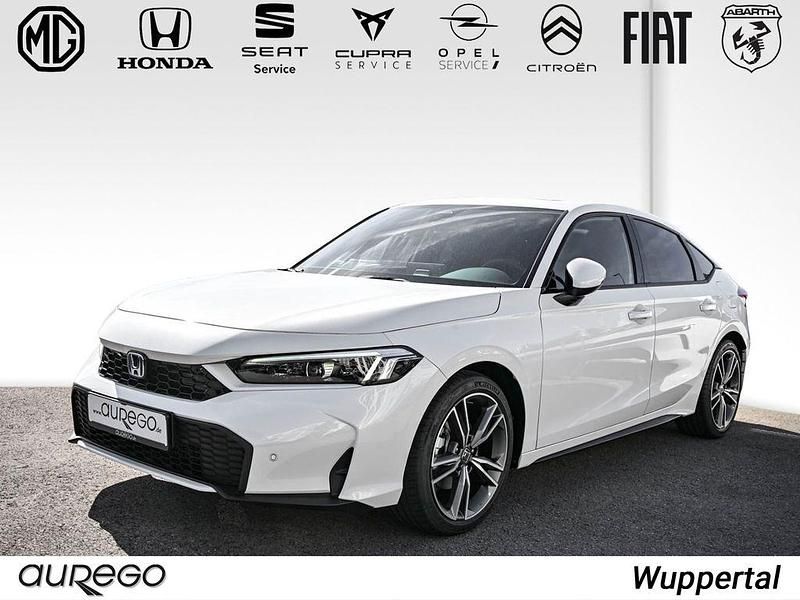 Weiss Gebraucht 2025 Honda Civic Advance Limousine | 38.780 € (Superpreis) - Bild 1/4