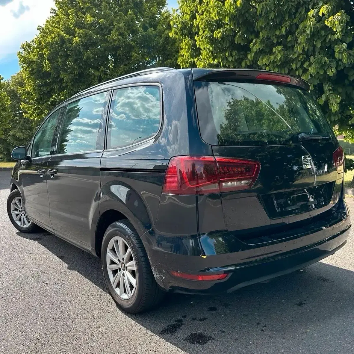 Gebraucht Seat Alhambra 150 PS (110 kW) 2016 Schwarz Van / Kleinbus