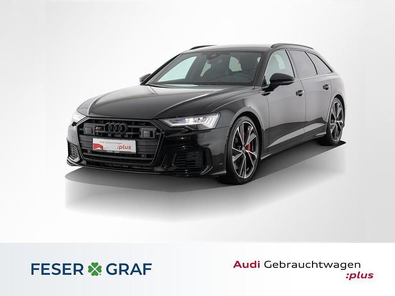 Mythosschwarz met. Gebraucht 2022 Audi S6 Ambiente Kombi | 47.989 € (Superpreis) - Bild 1/4