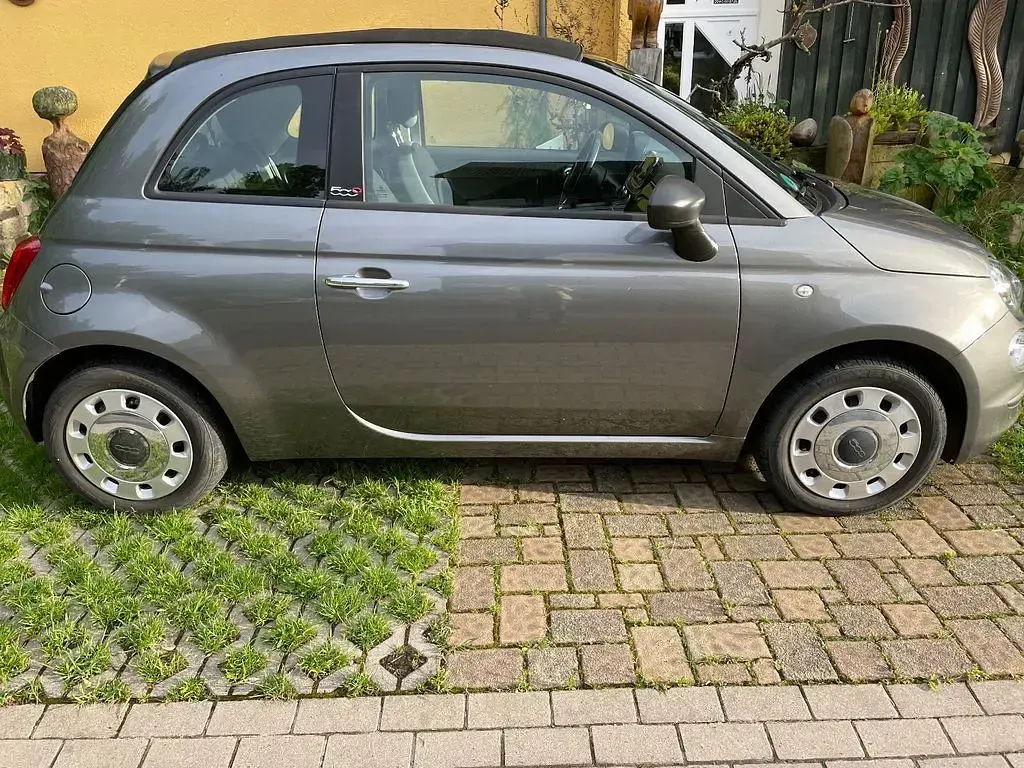 Gebraucht Fiat 500C Pop 69 PS (50 kW) 2017 Grau Cabrio