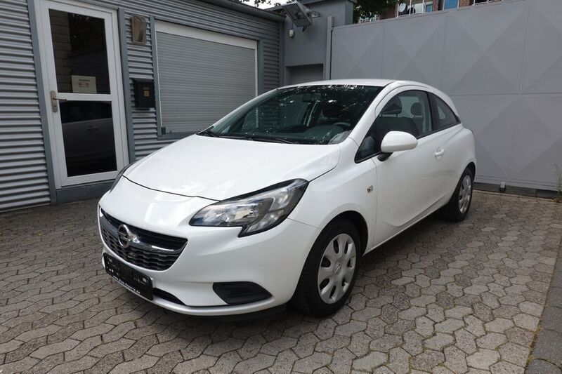 Weiß Gebraucht 2015 Opel Corsa Edition Kleinwagen | 5.499 € (Guter Preis) - Bild 1/4