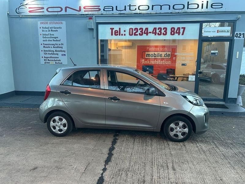 Silber Gebraucht 2016 Kia Picanto Kleinwagen | 6.950 € (Fairer Preis) - Bild 1/4