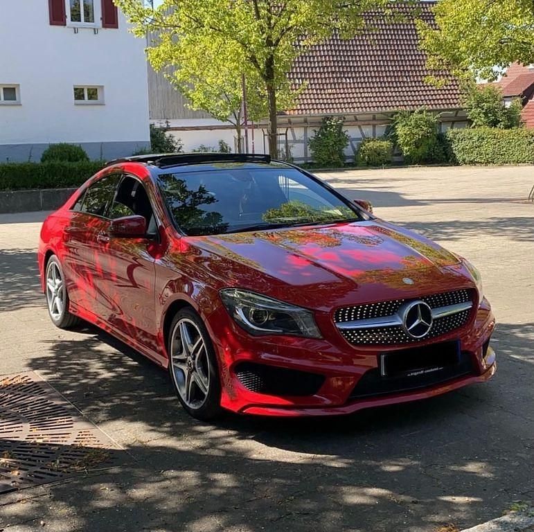 Gebraucht Mercedes CLA180 AMG line 122 PS (89 kW) 2014 Rot Limousine
