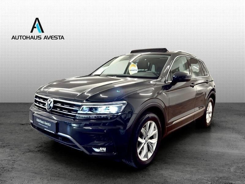 Grau Gebraucht 2018 VW Tiguan Highline SUV | 25.990 € (Guter Preis) - Bild 1/3