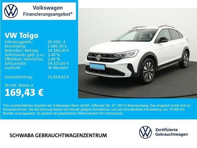 Pure white Gebraucht 2025 VW Taigo Goal SUV | 20.190 € (Fairer Preis) - Bild 1/4