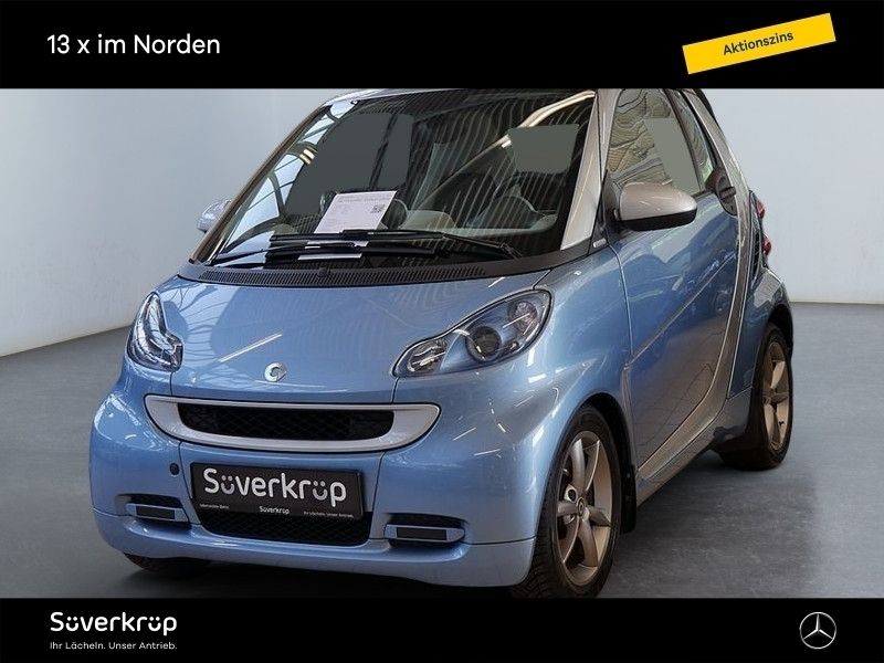 Blau Gebraucht 2010 Smart ForTwo Cabrio Cabrio | 6.965 € (Fairer Preis) - Bild 1/4