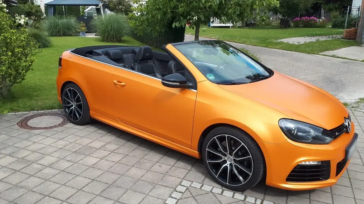 Gebraucht VW Golf Cabriolet R 265 PS (194 kW) 2013 Schwarz Cabrio