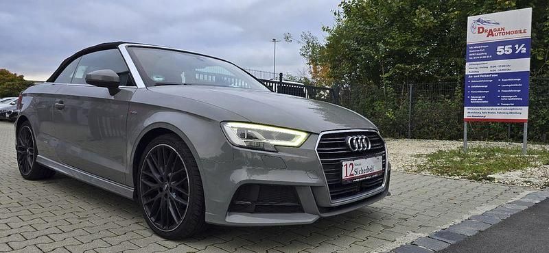 Grau Gebraucht 2020 Audi A3 Cabriolet S-Line Cabrio | 19.490 € (Fairer Preis) - Bild 1/4