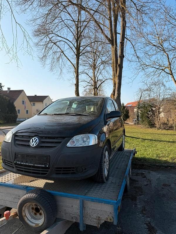 Gebraucht VW Fox 75 PS (55 kW) 2006 Schwarz Kleinwagen