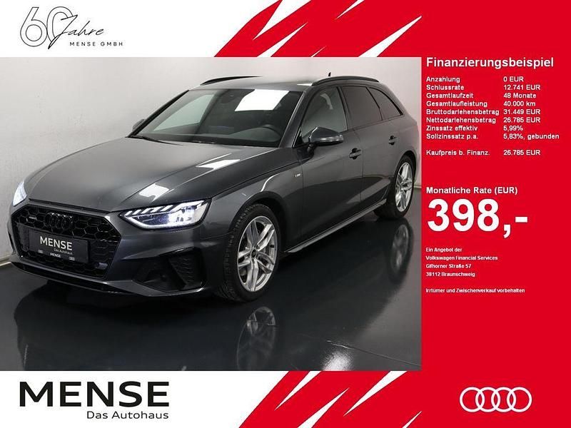 Daytonagrau perleffekt Gebraucht 2022 Audi A4 S-Line Kombi | 26.785 € (Fairer Preis) - Bild 1/4