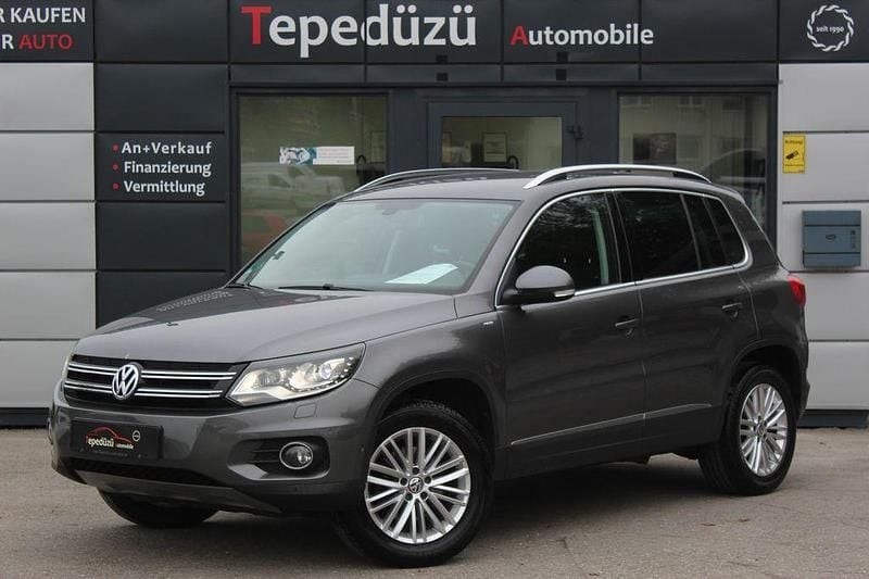 Grau Gebraucht 2014 VW Tiguan Cup SUV | 10.999 € (Guter Preis) - Bild 1/4