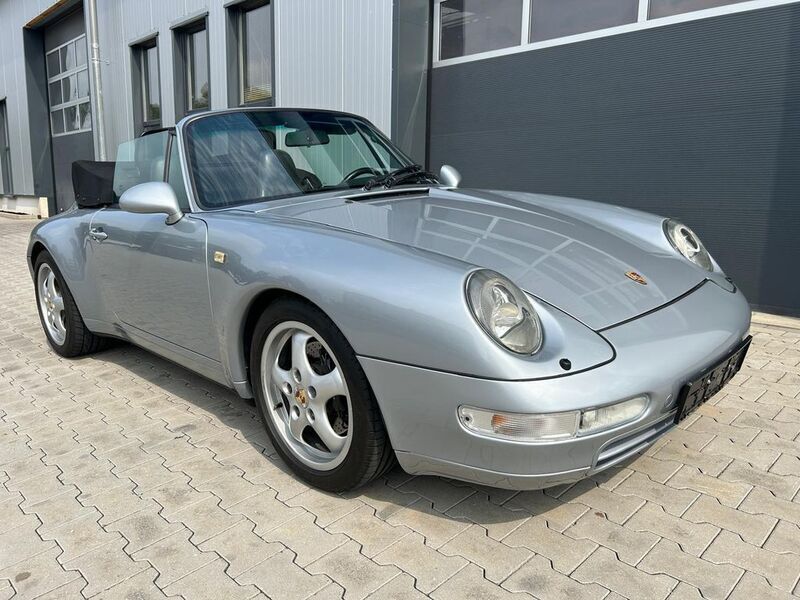 Silber Gebraucht 1994 Porsche 911 Carrera Cabriolet Cabrio | 83.000 € - Bild 1/4
