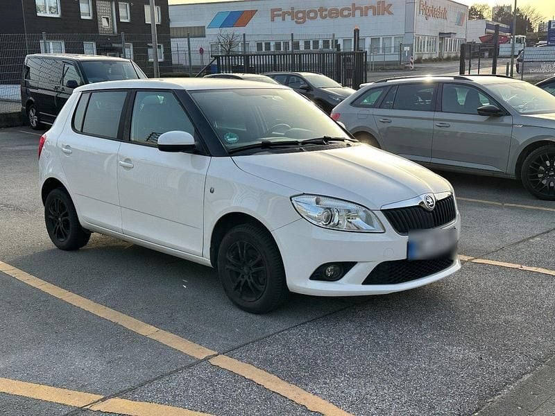 Gebraucht Skoda Fabia Ambition 75 PS (55 kW) 2014 Weiß Kleinwagen