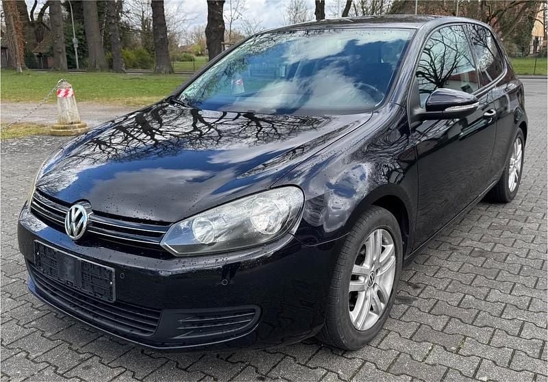 Usata VW Golf VI 80 CV (58 kW) 2009 Nero Utilitaria