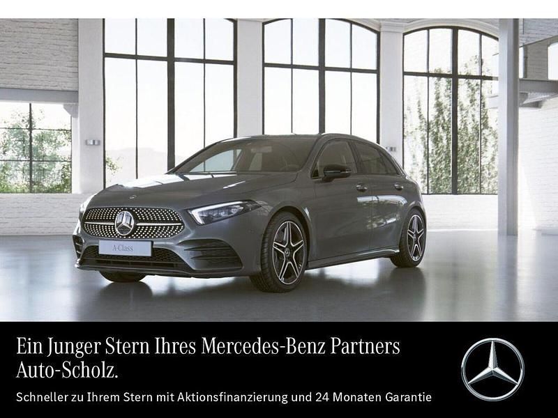 Grau Gebraucht 2021 Mercedes A250 AMG Limousine | 26.887 € (Guter Preis) - Bild 1/3