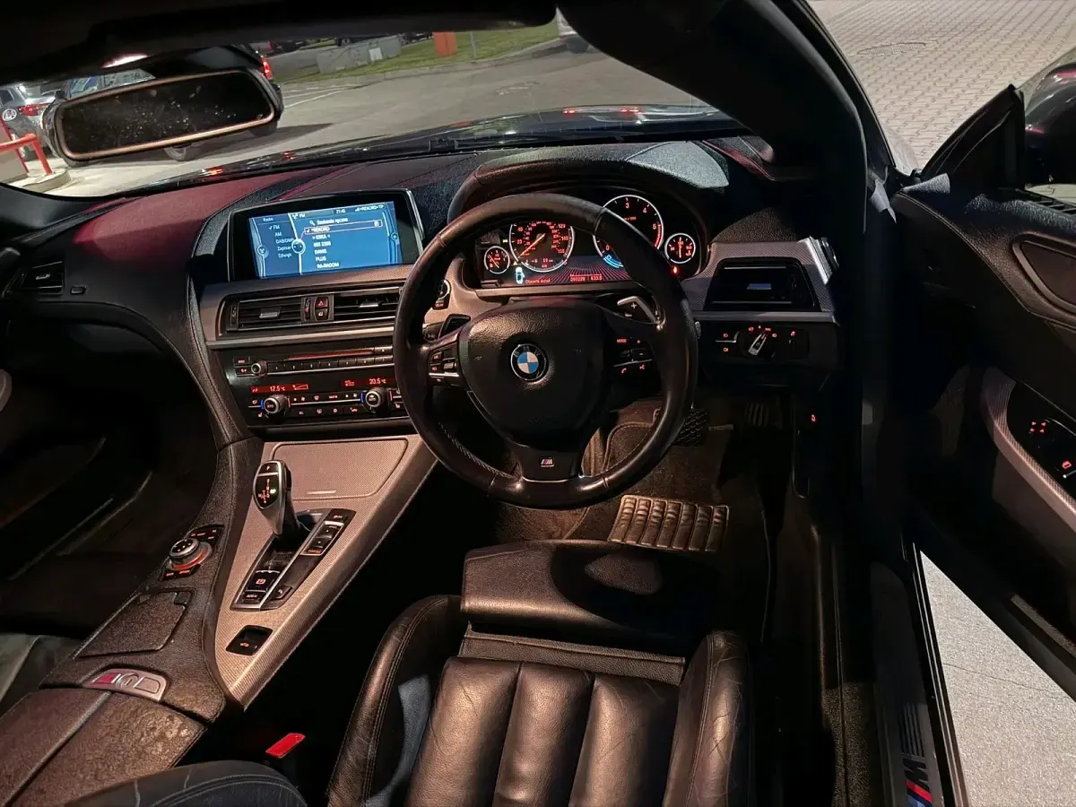 Gebraucht BMW 640 Cabriolet M Sport 313 PS (230 kW) 2012 Silber Cabrio