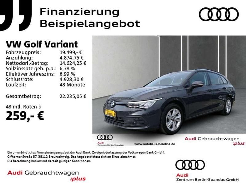 Gebraucht VW Golf VIII Life 116 PS (85 kW) 2022 Grau Kombi