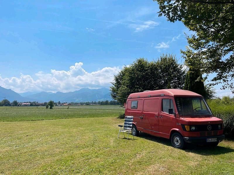 Gebraucht Mercedes T1 75 PS (55 kW) 1983 Rot Van