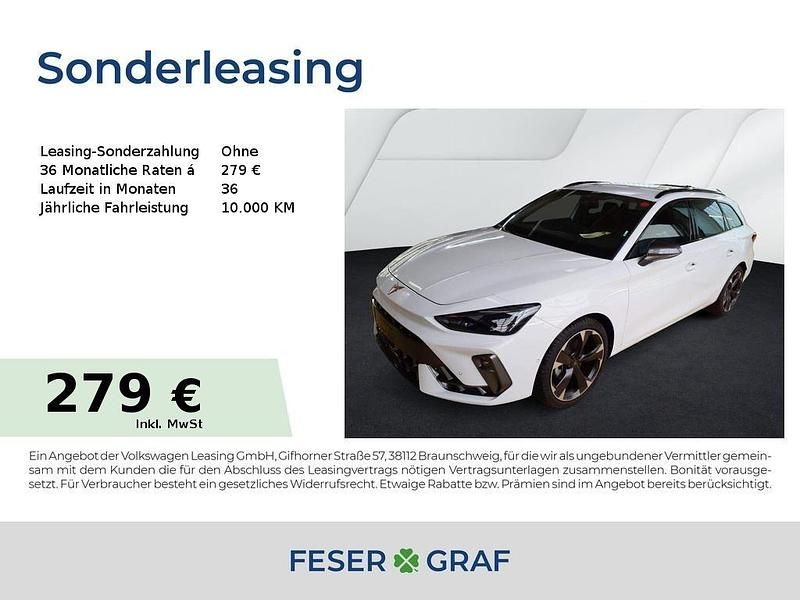 Gebraucht Cupra Leon 150 PS (110 kW) 2025 Glacial weiß metallic Kombi