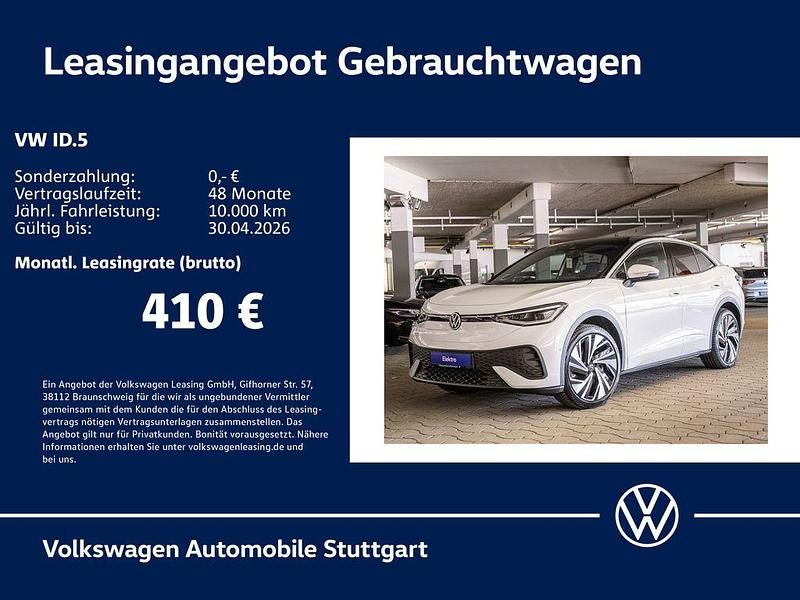 Gebraucht VW ID.5 Pro 210 kW (286 PS) 2025 Gletscherweiß metallic/schwarz SUV