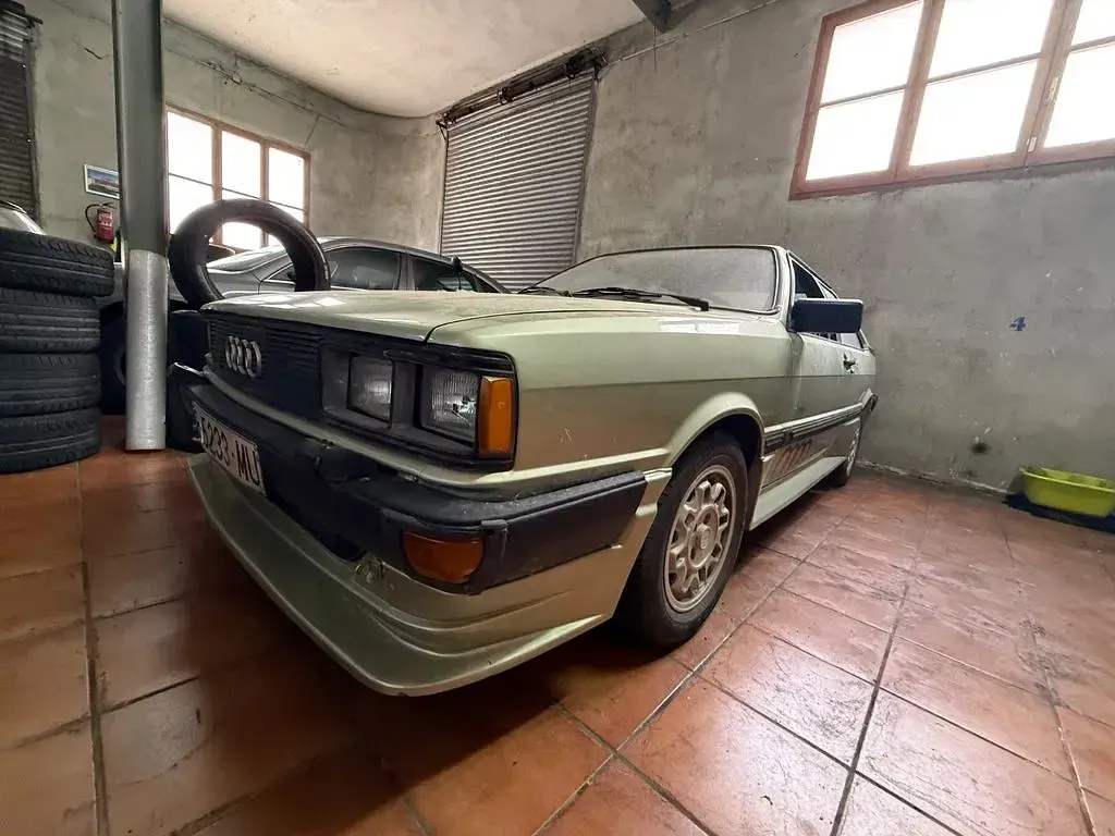 Gebraucht Audi Coupé 118 PS (86 kW) 1986 Grün Coupé