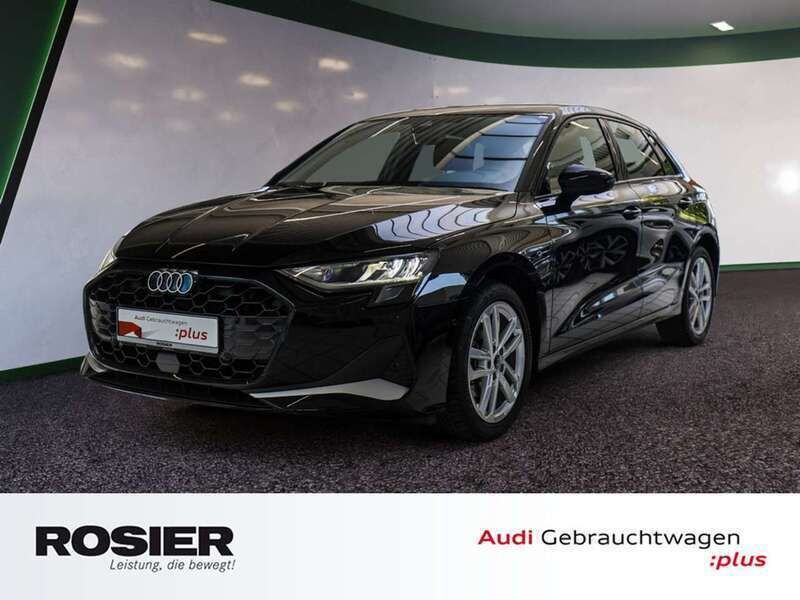 Mythosschwarz metallic Gebraucht 2024 Audi A3 Advanced Plus Limousine | 35.770 € (Teuer) - Bild 1/4