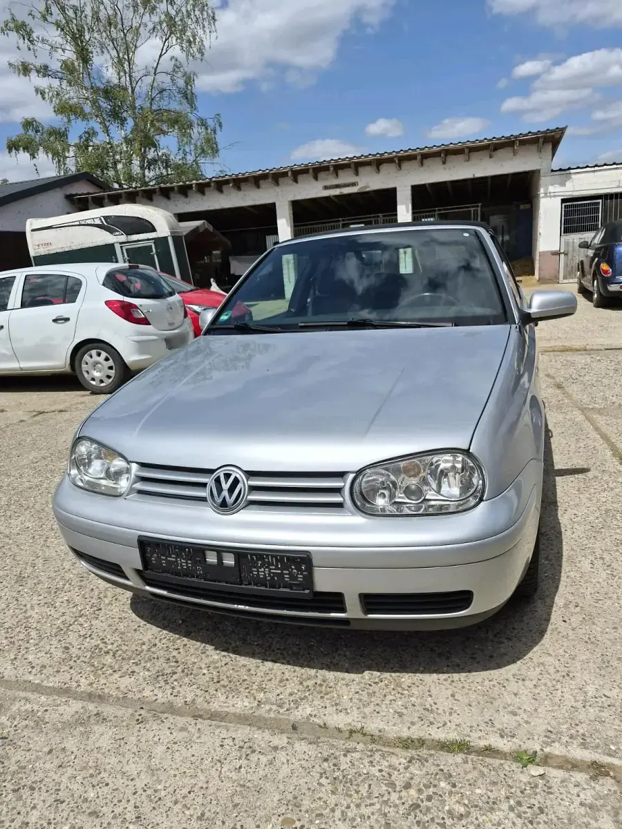 Gebraucht VW Golf IV Highline 115 PS (84 kW) 2003 Silber Cabrio