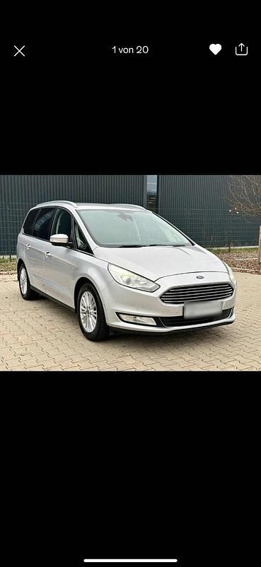 Gebraucht Ford Galaxy 190 PS (139 kW) 2017 Silber Van / Kleinbus