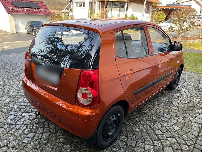 Gebraucht Kia Picanto 65 PS (47 kW) 2009 Orange Kleinwagen