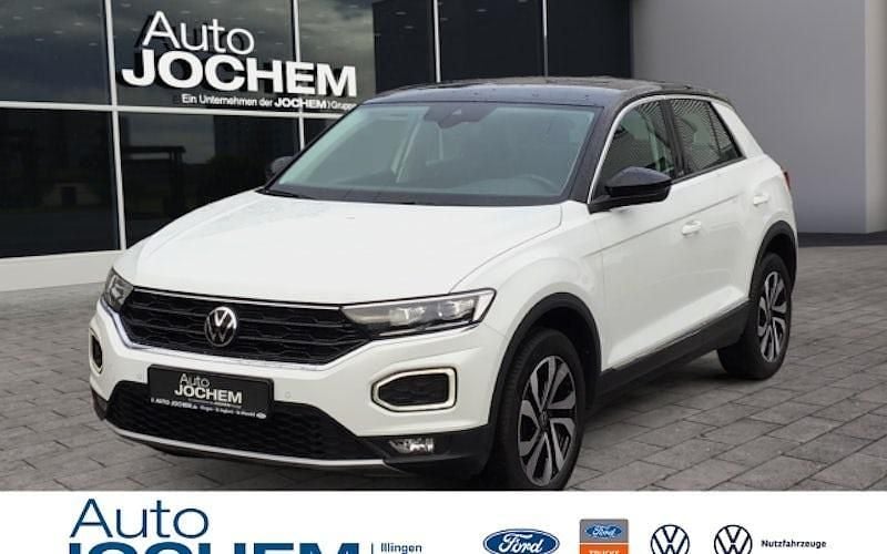 Weiß Gebraucht 2021 VW T-Roc Active SUV | 23.999 € (Guter Preis) - Bild 1/4