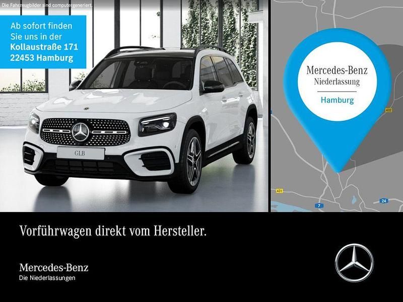 Weiß Gebraucht 2025 Mercedes GLB200 AMG SUV | 45.590 € (Fairer Preis) - Bild 1/4