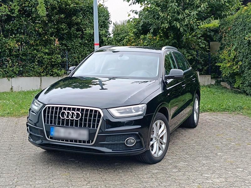 Schwarz Gebraucht 2013 Audi Q3 S-Line SUV | 10.700 € (Guter Preis) - Bild 1/4