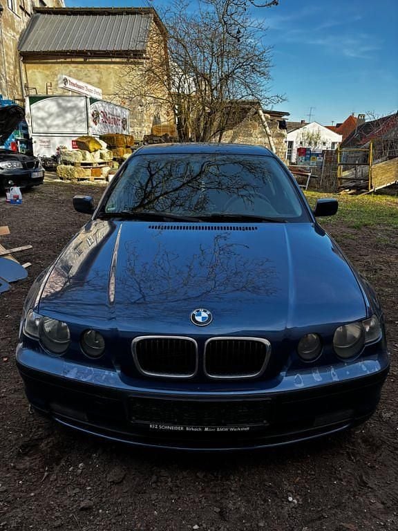 Gebraucht BMW 316 Compact 116 PS (85 kW) 2003 Blau Kleinwagen
