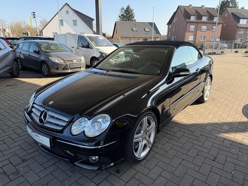 Gebraucht Mercedes CLK200 AMG 184 PS (135 kW) 2009 Schwarz Cabrio