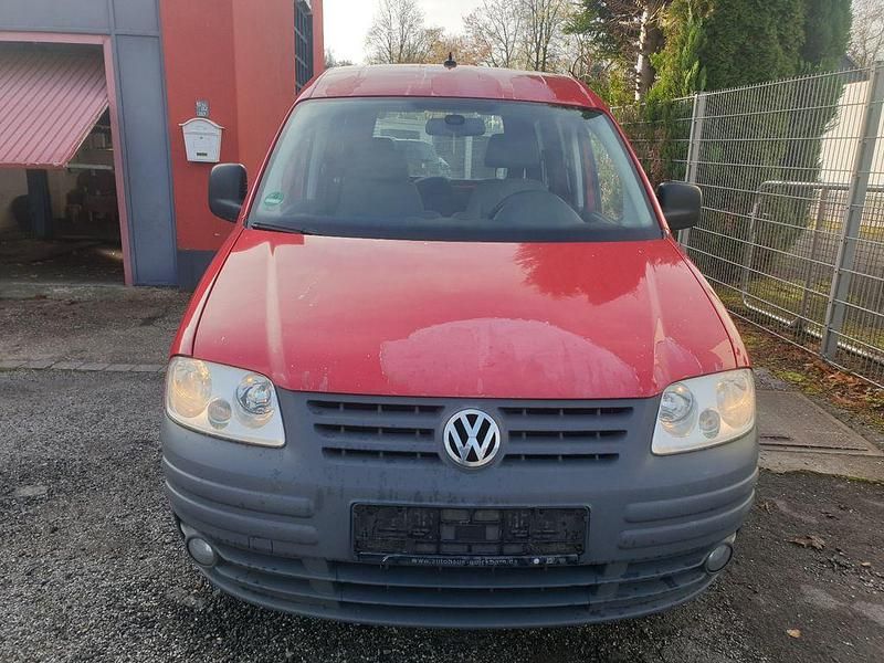 Rot Gebraucht 2009 VW Caddy Life Van / Kleinbus | 2.500 € (Guter Preis) - Bild 1/4