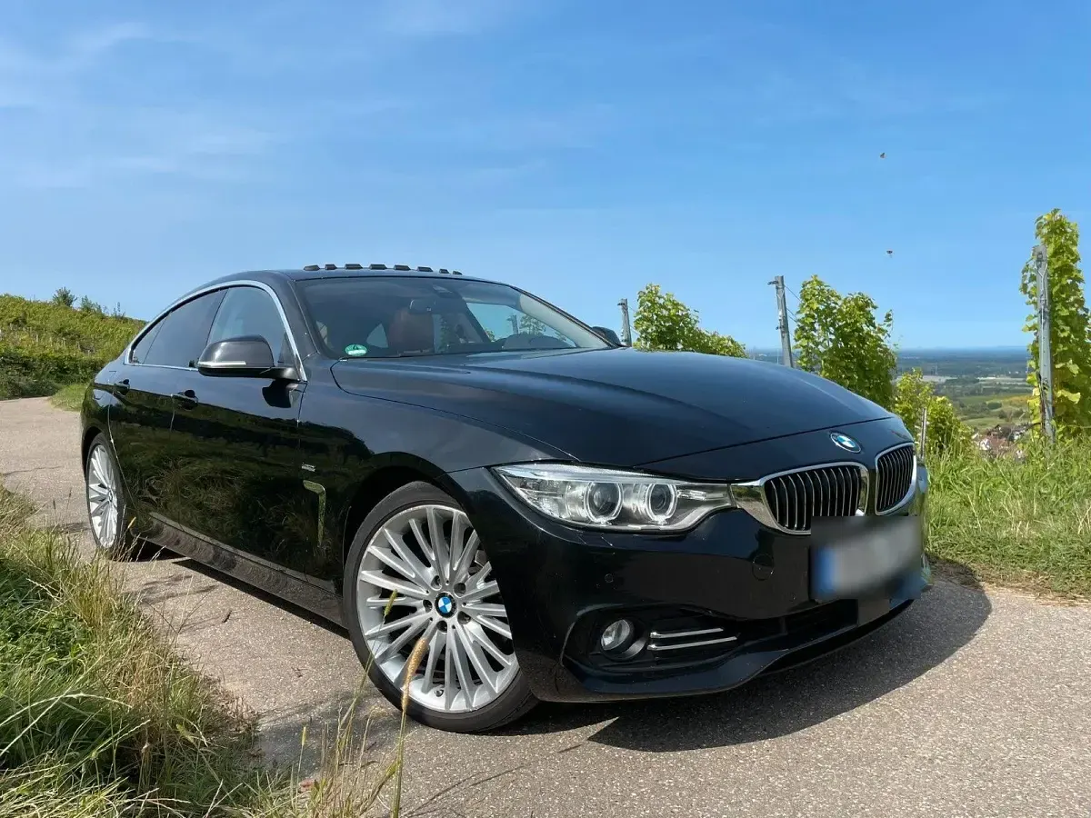 Gebraucht BMW 430 Gran Coupé Luxury Line 258 PS (189 kW) 2015 Schwarz Coupé
