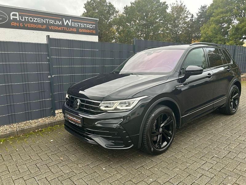 Schwarz Gebraucht 2022 VW Tiguan R-line SUV | 32.300 € (Fairer Preis) - Bild 1/4