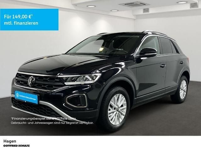 Schwarz Gebraucht 2023 VW T-Roc Life SUV | 18.990 € (Guter Preis) - Bild 1/4