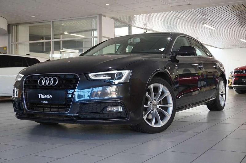 Gebraucht Audi A5 Sportback S-Line 144 PS (105 kW) 2016 Lavagrau metallic Kleinwagen