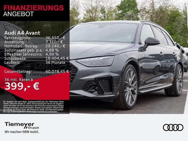 Grau Gebraucht 2024 Audi A4 S-Line Kombi | 36.550 € (Fairer Preis) - Bild 1/1