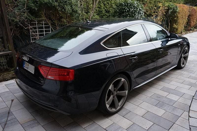Gebraucht Audi A5 Sportback S-Line 190 PS (139 kW) 2017 Blau Kleinwagen