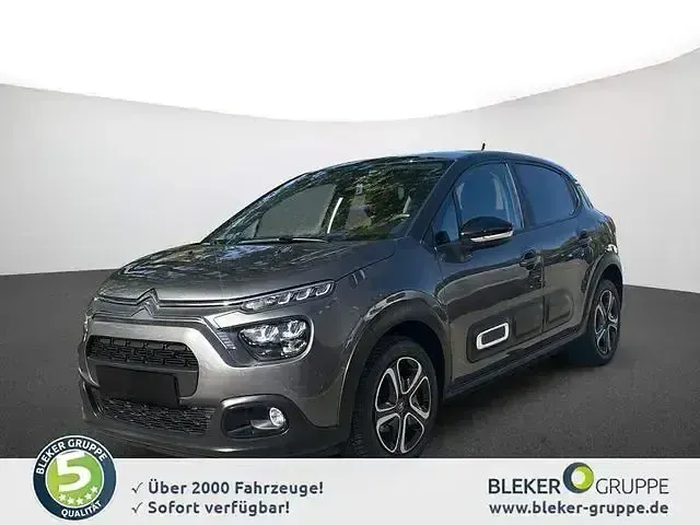 Gebraucht Citroën C3 Feel 110 PS (80 kW) 2020 Lackierung platiniumgrau/metallic klarlack Kleinwagen