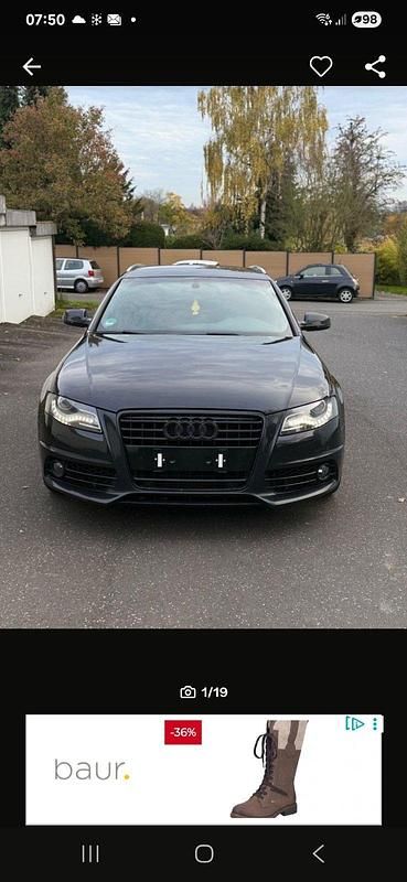 Gebraucht Audi A4 190 PS (139 kW) 2010 Schwarz Kombi