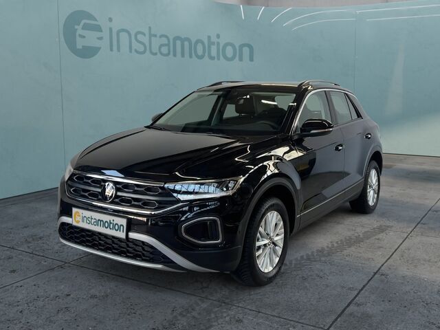 Schwarz Gebraucht 2023 VW T-Roc Life SUV | 24.404 € (Fairer Preis) - Bild 1/2