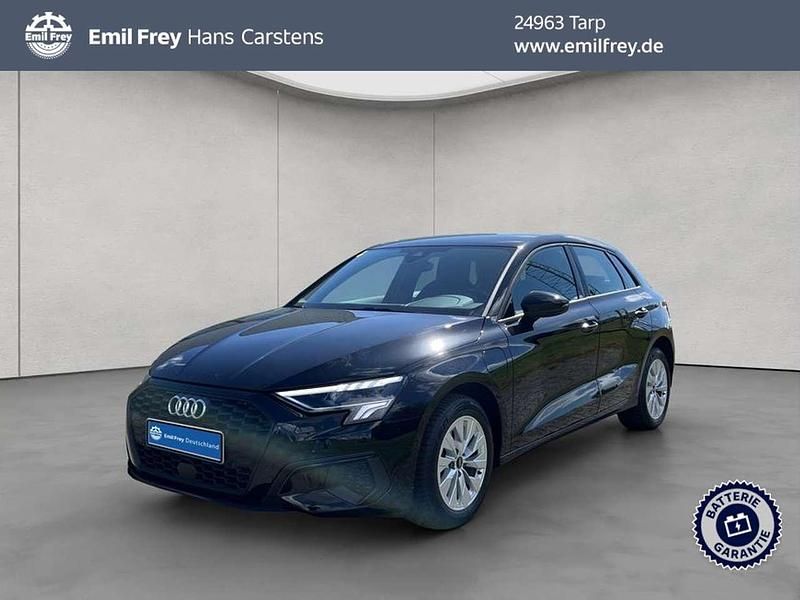 Schwarz Gebraucht 2023 Audi A3 Sportback e-tron Sport Limousine | 27.980 € (Fairer Preis) - Bild 1/3